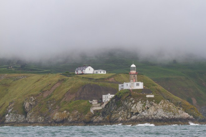 Baily Lighthouse utanför Dublin
